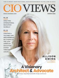 Allison Ewing on the cover of CIO Views.